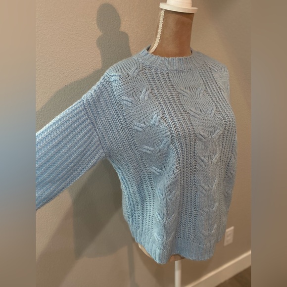 Nobo Blue Cable Knit Sweater - Picture 6 of 6